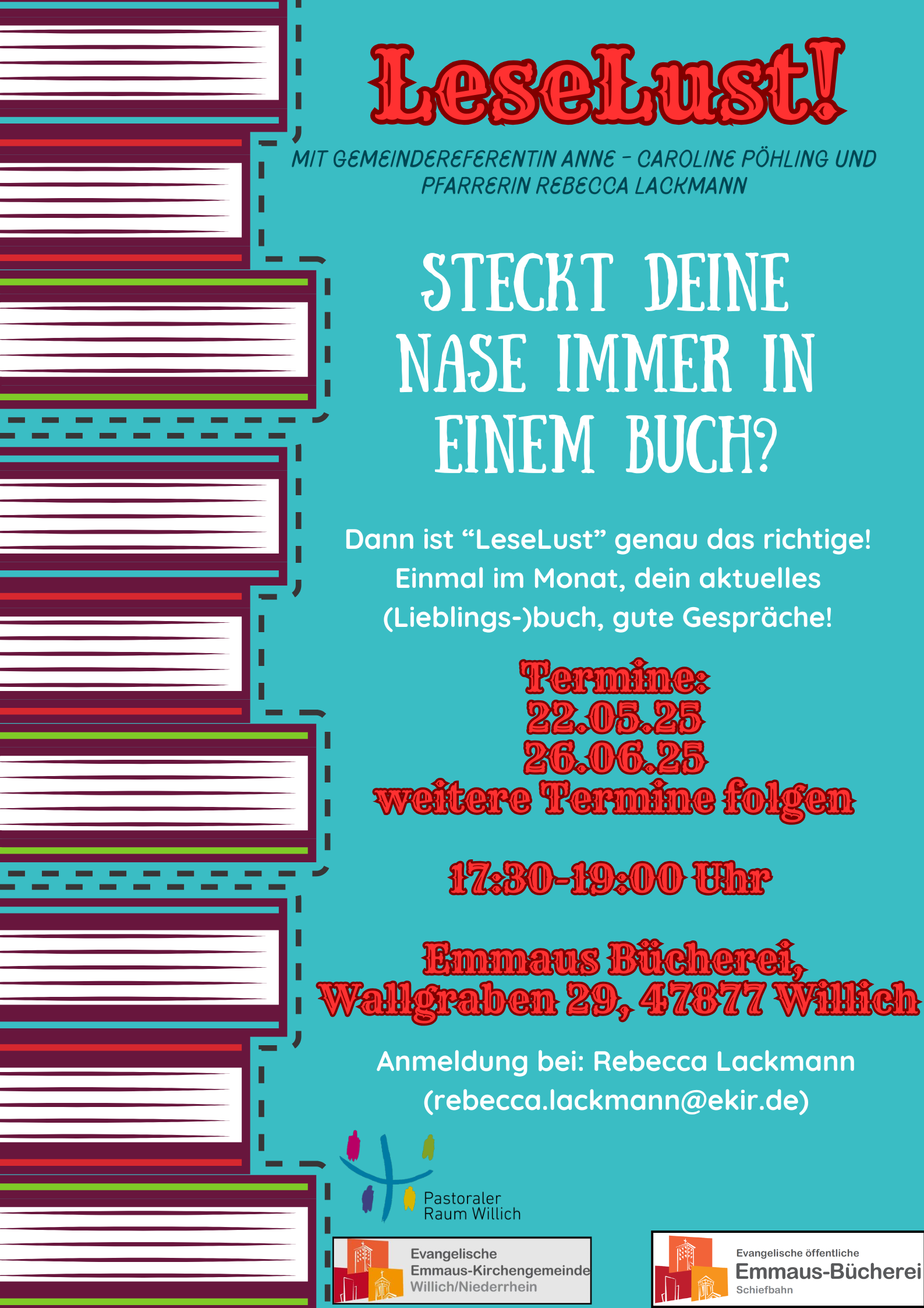 LeseLust Plakat überarbeitet
