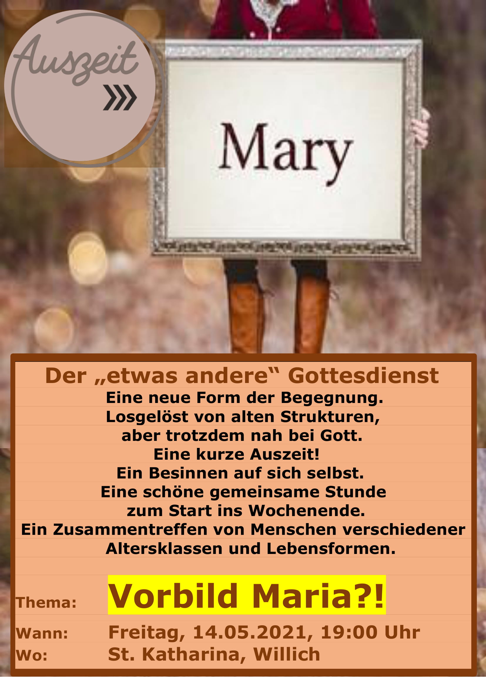 Plakat Mai 2021_Auszeit-GD (c) Maria Wefers
