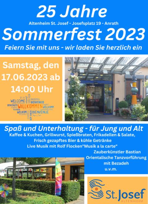 Sommerfest 2023 im Altenheim St. Josef (c) Altenheim St. Josef