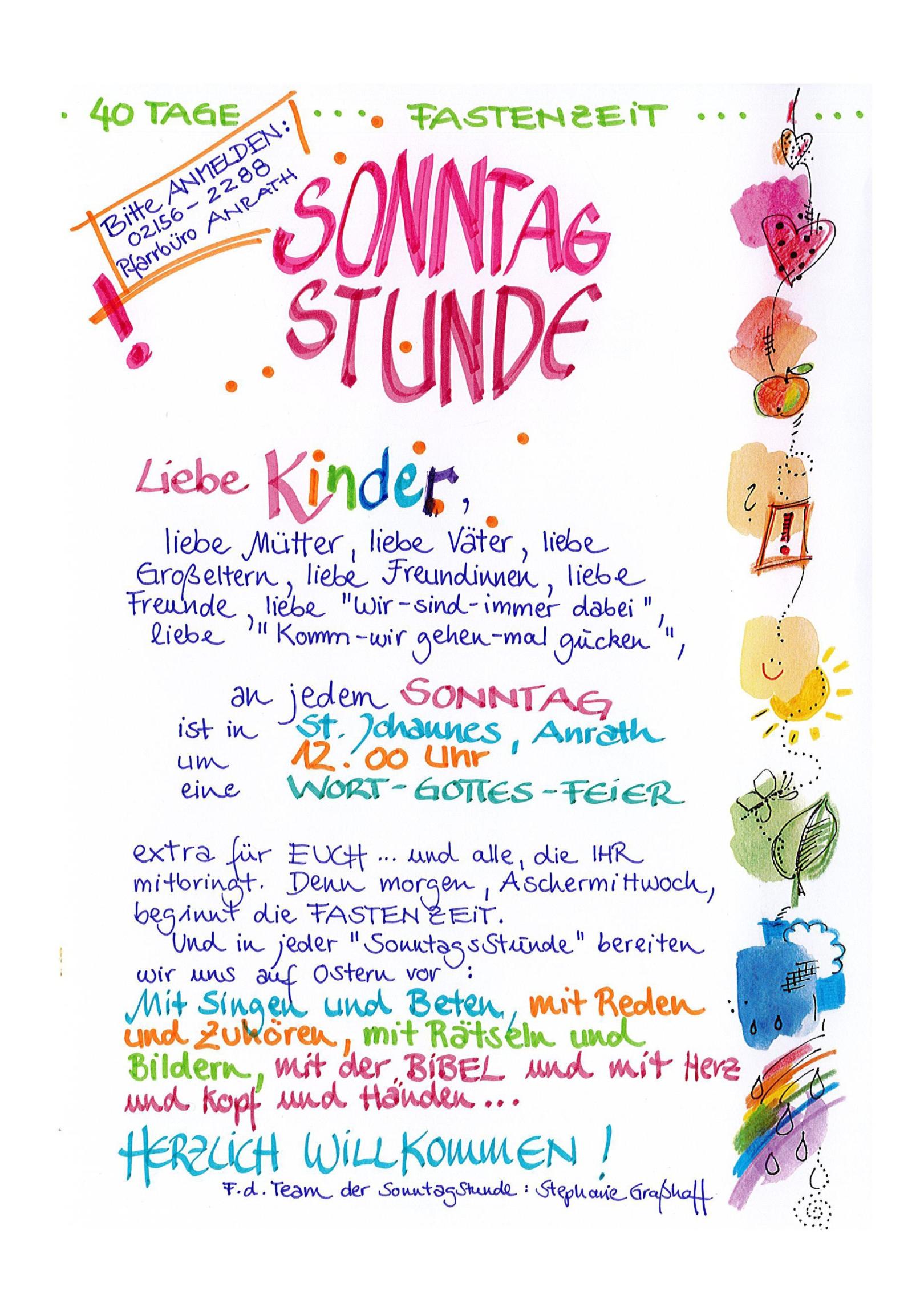 Sonntagsstunde in St Johannes (c) Stephanie Graßhoff