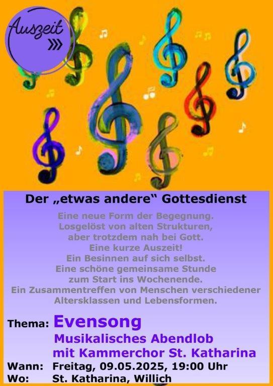 46-Auszeit-Plakat Mai 2025-Evensong
